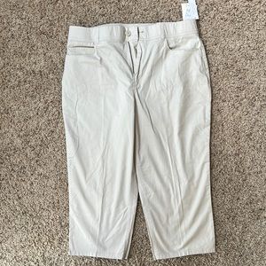 Capri pants, Christopher & Banks, size 14, never worn. Pet and smoke free home.